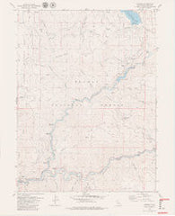 Caribou California Historical topographic map, 1:24000 scale, 7.5 X 7.5 Minute, Year 1979