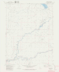 Caribou California Historical topographic map, 1:24000 scale, 7.5 X 7.5 Minute, Year 1979