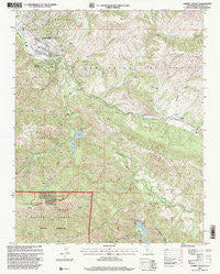 Carmel Valley California Historical topographic map, 1:24000 scale, 7.5 X 7.5 Minute, Year 1995