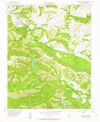Carmel Valley California Historical topographic map, 1:24000 scale, 7.5 X 7.5 Minute, Year 1956