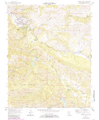 Carmel Valley California Historical topographic map, 1:24000 scale, 7.5 X 7.5 Minute, Year 1956