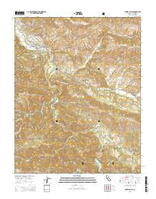 Carmel Valley California Current topographic map, 1:24000 scale, 7.5 X 7.5 Minute, Year 2015