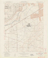 Carmichael California Historical topographic map, 1:24000 scale, 7.5 X 7.5 Minute, Year 1950