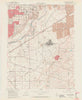 Carmichael California Historical topographic map, 1:24000 scale, 7.5 X 7.5 Minute, Year 1954