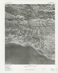 Carpinteria California Historical topographic map, 1:24000 scale, 7.5 X 7.5 Minute, Year 1980