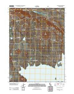 Carr Butte California Historical topographic map, 1:24000 scale, 7.5 X 7.5 Minute, Year 2012