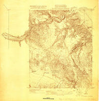 Carrisalito Spring California Historical topographic map, 1:31680 scale, 7.5 X 7.5 Minute, Year 1920
