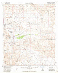 Carrizo Mountain California Historical topographic map, 1:62500 scale, 15 X 15 Minute, Year 1959