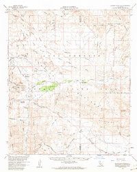 Carrizo Mountain California Historical topographic map, 1:62500 scale, 15 X 15 Minute, Year 1959