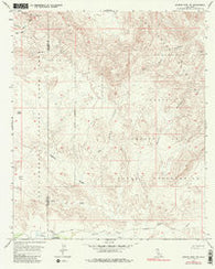 Carrizo Mtn NE California Historical topographic map, 1:24000 scale, 7.5 X 7.5 Minute, Year 1957