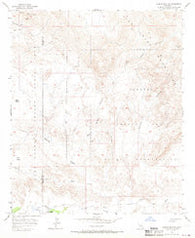 Carrizo Mtn NE California Historical topographic map, 1:24000 scale, 7.5 X 7.5 Minute, Year 1957