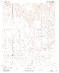 Carrizo Mtn NE California Historical topographic map, 1:24000 scale, 7.5 X 7.5 Minute, Year 1957