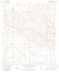 Carrizo Mtn California Historical topographic map, 1:24000 scale, 7.5 X 7.5 Minute, Year 1957