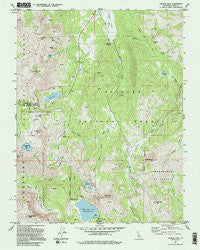 Carson Pass California Historical topographic map, 1:24000 scale, 7.5 X 7.5 Minute, Year 1992