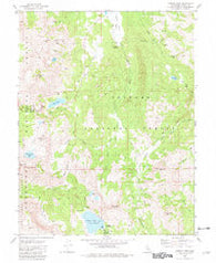 Carson Pass California Historical topographic map, 1:24000 scale, 7.5 X 7.5 Minute, Year 1979
