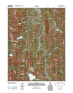 Carson Pass California Historical topographic map, 1:24000 scale, 7.5 X 7.5 Minute, Year 2012