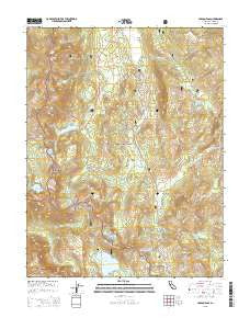 Carson Pass California Current topographic map, 1:24000 scale, 7.5 X 7.5 Minute, Year 2015