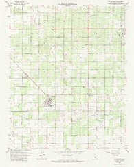 Caruthers California Historical topographic map, 1:24000 scale, 7.5 X 7.5 Minute, Year 1963