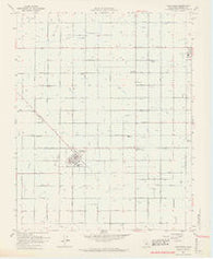 Caruthers California Historical topographic map, 1:24000 scale, 7.5 X 7.5 Minute, Year 1963