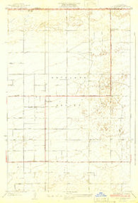 Casa Desierta California Historical topographic map, 1:24000 scale, 7.5 X 7.5 Minute, Year 1933