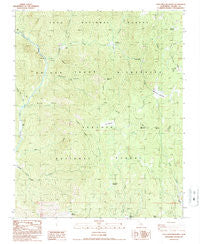 Casa Vieja Meadows California Historical topographic map, 1:24000 scale, 7.5 X 7.5 Minute, Year 1987