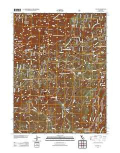 Cascade California Historical topographic map, 1:24000 scale, 7.5 X 7.5 Minute, Year 2012