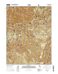 Cascade California Current topographic map, 1:24000 scale, 7.5 X 7.5 Minute, Year 2015