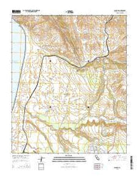 Casmalia California Current topographic map, 1:24000 scale, 7.5 X 7.5 Minute, Year 2015