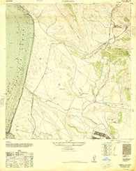 Casmalia California Historical topographic map, 1:24000 scale, 7.5 X 7.5 Minute, Year 1947