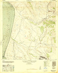 Casmalia California Historical topographic map, 1:24000 scale, 7.5 X 7.5 Minute, Year 1947