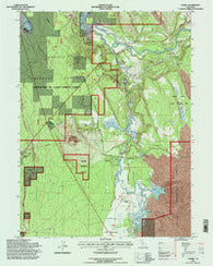 Cassel California Historical topographic map, 1:24000 scale, 7.5 X 7.5 Minute, Year 1995