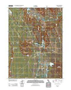 Cassel California Historical topographic map, 1:24000 scale, 7.5 X 7.5 Minute, Year 2012