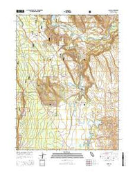 Cassel California Current topographic map, 1:24000 scale, 7.5 X 7.5 Minute, Year 2015