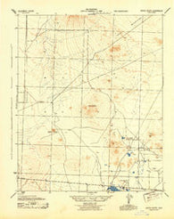 Castle Butte California Historical topographic map, 1:62500 scale, 15 X 15 Minute, Year 1943