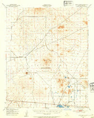 Castle Butte California Historical topographic map, 1:62500 scale, 15 X 15 Minute, Year 1943