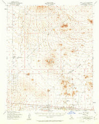 Castle Butte California Historical topographic map, 1:62500 scale, 15 X 15 Minute, Year 1956
