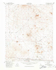 Castle Butte California Historical topographic map, 1:62500 scale, 15 X 15 Minute, Year 1956