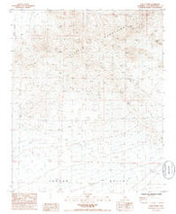Castle Dome California Historical topographic map, 1:24000 scale, 7.5 X 7.5 Minute, Year 1985