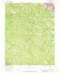 Castle Rock Ridge California Historical topographic map, 1:24000 scale, 7.5 X 7.5 Minute, Year 1955