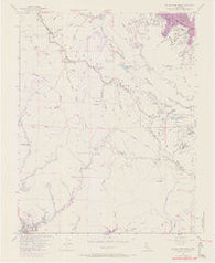 Castle Rock Ridge California Historical topographic map, 1:24000 scale, 7.5 X 7.5 Minute, Year 1955