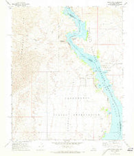 Castle Rock Arizona Historical topographic map, 1:24000 scale, 7.5 X 7.5 Minute, Year 1970