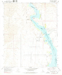 Castle Rock Arizona Historical topographic map, 1:24000 scale, 7.5 X 7.5 Minute, Year 1970
