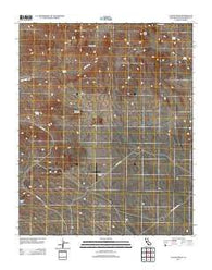 Castle Peaks California Historical topographic map, 1:24000 scale, 7.5 X 7.5 Minute, Year 2012