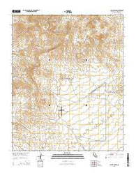 Castle Peaks California Current topographic map, 1:24000 scale, 7.5 X 7.5 Minute, Year 2015