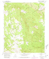Catheys Valley California Historical topographic map, 1:24000 scale, 7.5 X 7.5 Minute, Year 1962
