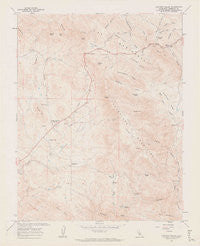 Catheys Valley California Historical topographic map, 1:24000 scale, 7.5 X 7.5 Minute, Year 1962