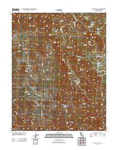 Catheys Valley California Historical topographic map, 1:24000 scale, 7.5 X 7.5 Minute, Year 2012