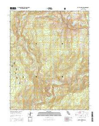 Cattle Mountain California Current topographic map, 1:24000 scale, 7.5 X 7.5 Minute, Year 2015