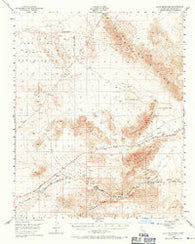 Cave Mountain California Historical topographic map, 1:62500 scale, 15 X 15 Minute, Year 1948