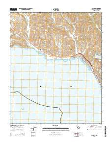 Cayucos California Current topographic map, 1:24000 scale, 7.5 X 7.5 Minute, Year 2015